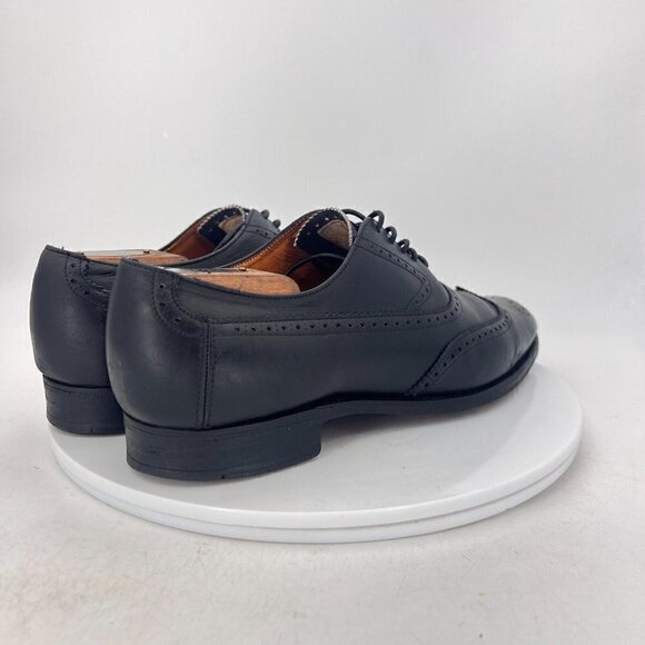Brooks Brothers Men Size EU 40 US 7 Black Leather Wingtip Oxford Dress Shoes main image 10